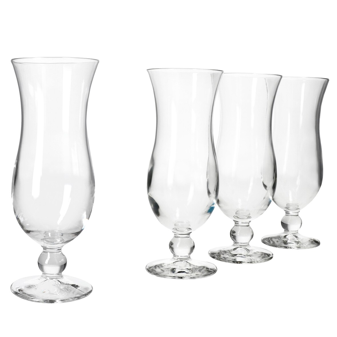 4er Set BLUE HAWAII Cocktail-Gläser - 828016