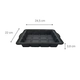 thumbnail of Moule à gâteaux en forme de tablette de chocolat 22 x 24 cm Zenker Silicone fibre de verre