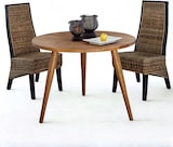 thumbnail of Ócrea Runder Tisch aus massiver Eiche mit 3 Beinen. Tische für Restaurants