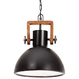thumbnail of vidaXL Hängelampe Industriestil 25 W Schwarz Rund 30 cm E27