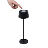 thumbnail of aro Conjunto de 2 candeeiros LED com altura ajustável, aço/plástico, Ø 8.8 cm, ligação USB, desmontável, preto