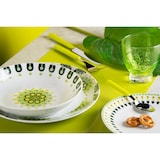 thumbnail of Excelsa set 24 couverts Fashion acier vert