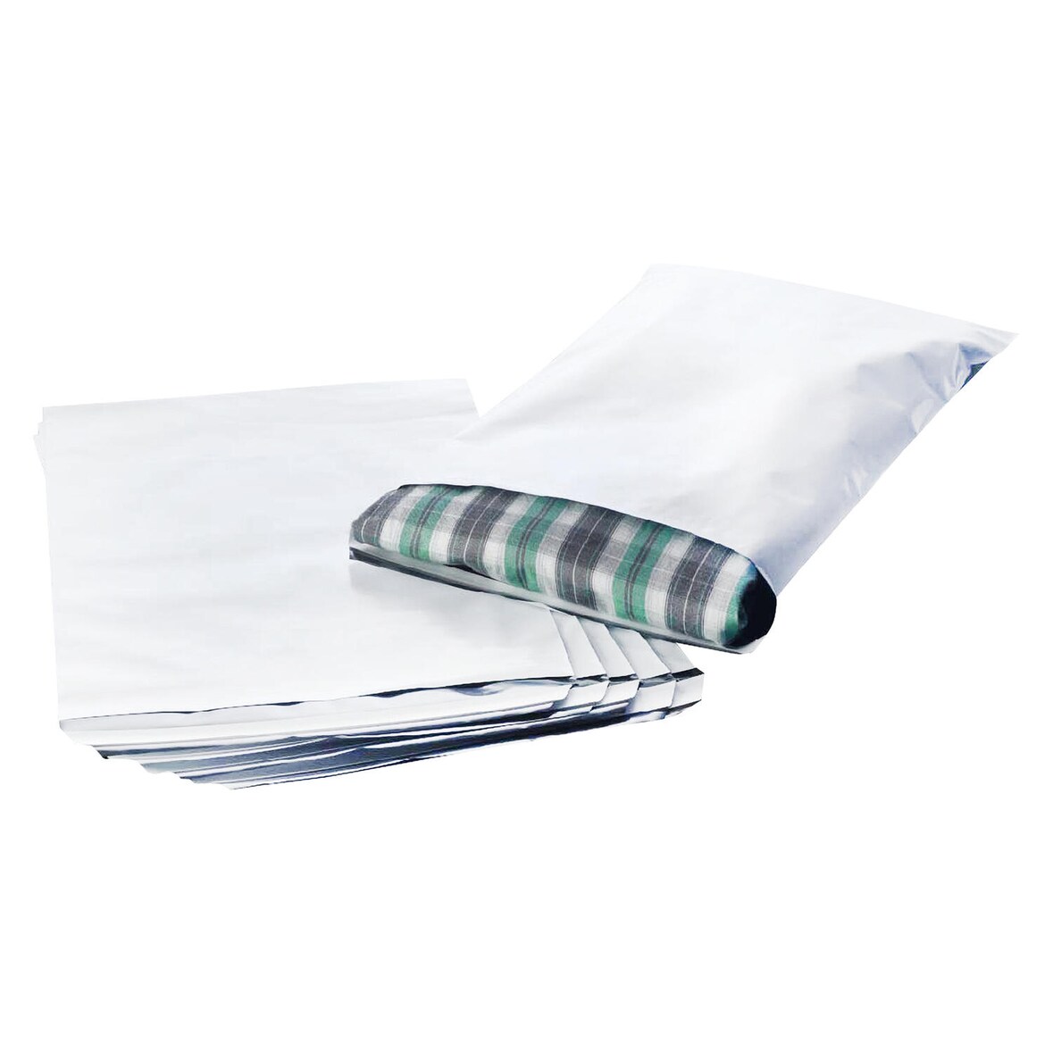 100x Folienversandtaschen COEX Adhäsionsverschluss 250x350+50mm 50my B4