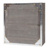 thumbnail of Cassetta portachiavi Virginia, cassetta portachiavi in legno, aspetto shabby vintage 27x27x6cm ~ grigio-marrone