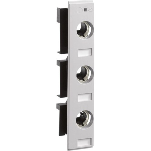 D0-Sicherungssockel, 3p, D02, Sammelschienensystem, 63A, 400V, Kunststoff, Ausführung mit Abdeckung, L063L1