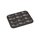 thumbnail of Stampo Madeleines 12 Posti Antiaderente Paderno