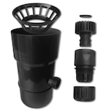 thumbnail of Récupérateur Collecteur Eau de Pluie PVC pour Gouttière D. 100 mm avec Raccords ABS (Gris Noir) - D-Work
