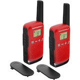 thumbnail of Motorola T42 RED Walkie Talkie PMR446, 16 Kanäle, 4 km, Rot, 2er‑Set, Gruppenruf