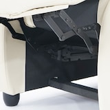 thumbnail of Fernsehsessel Relaxsessel Liege Sessel Lincoln, Kunstleder ~ creme