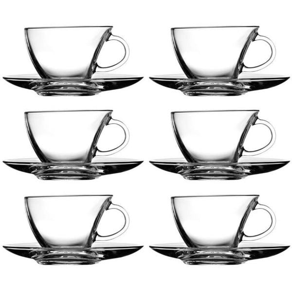 Penguen Tassen mit Unterteller - 12tlg. Set