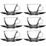 thumbnail of Penguen Tassen mit Unterteller - 12tlg. Set