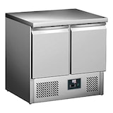 thumbnail of L2G - S901S/STOP - desserte refrigeree inox centrale, +2/+8°c, gaz r600a, dessus fixe, 2 portes gn1/1