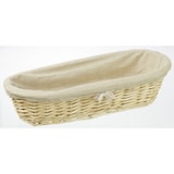 thumbnail of METRO PROFESSIONAL Brotkorb, Weide/Baumwolle, 15 x 40 cm, oval, natur