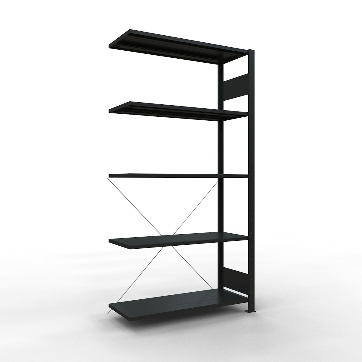 Regal MULTIplus150 32655-S 200x100x50cm schwarz