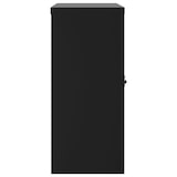 thumbnail of Décoshop26 - Cajoneras de oficina con puertas con cerradura 90 x 40 x 90 cm acero negro DEC024595