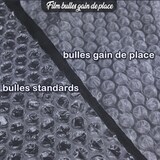 thumbnail of Lot de 6 Rouleaux de film bulle d'air 35µ Gain de Place 100cm x 100 mètres