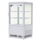 thumbnail of METRO PROFESSIONAL Kühlvitrine GGC2058, Glas/Kunststoff, 42.8 x 38.6 x 81 cm, 58 L, weiß