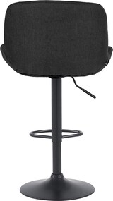 thumbnail of Barhocker Solon Schwarz schwarz/Stoff