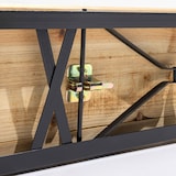 thumbnail of Lot de 2 bancs pliants en bois 180 cm