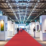 thumbnail of Arquiservi - Moqueta Ferial Roja Ignífuga al corte 1X15 (15M2) – Ideal para Eventos, Ferias y Stands