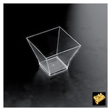 thumbnail of MONOUSO - Mehrweg Fingerfood-Becher aus PS "Pagode" Transparent 65ml (500 Stück)