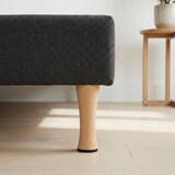 thumbnail of Pied de lit diabolo en bois verni (vendu à l'unité)  15 cm ACCESSOIRES BELLECOUR