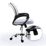 thumbnail of SVITA CYDNEY Schreibtischstuhl Bürostuhl Netzbezug Drehstuhl Stuhl Schreibtisch Weiß