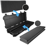 thumbnail of tectake Valise de protection étanche 113,5 x 41 x 16 cm 113,5 x 41 x 16 cm Noir