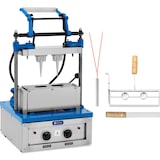 thumbnail of Royal Catering Waffeleisen für Eiswaffeln - 100 - 120 Waffeln/h - 74 x 124 mm -