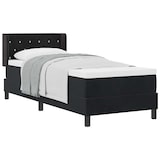 thumbnail of vidaXL Boxspringbett mit Kopfteil Schwarz 200 x 80 cm Samt