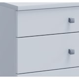 thumbnail of Lona Büro Kommode , Schubladenabschnitt, Kassette auf Rädern mit 4 Schubladen Weiß.