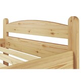 thumbnail of Kieferbett natur Einzelbett 80x200 Massivholz-Bettgestell Futonbett ohne Rollrost 60.32-08 oR