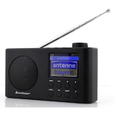 thumbnail of Soundmaster IR6500SW kleines Internetradio DAB+ UKW Radio Bluetooth UPnP Netzwerkplayer Akku 2.200 mAh wiederaufladbar Farbdisplay