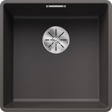 thumbnail of BLANCO SUBLINE 400-F flächenbündige Spüle / SILGRANIT / Felsgrau / Stopfen -