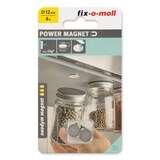 thumbnail of fix-o-moll Neodym Magnete Scheiben selbstklebend 12mm