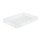thumbnail of CAMBRO - DB60407-148 - Caixa de fermentação para massa de pizza - multiuso (60 x 40 x 6,5 cm) - Polietileno Branco - (Não inclui tampa)