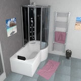thumbnail of Kombination Badewanne Dusche K50-L30-EC Duschtempel 170x100 cm
