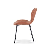 thumbnail of Set di 4 sedie da pranzo NINALOU in imitazione marrone