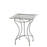 thumbnail of Eisentisch Asina 60 x 60 cm antik-grün