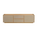 thumbnail of Meuble TV effet bois 150 cm style scandinave bois clair