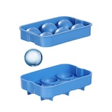 thumbnail of Molde de gelo para bola de uísque, BarUp, Azul, 180x125x(H)50mm