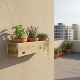 thumbnail of HORTALIA Jardinière verticale Stand Line 1B en bois traité pour extérieur
