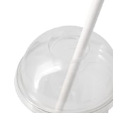 thumbnail of greenbox - rPET-Domdeckel Ø 95 mm, Halmloch, 100 St.