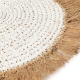 thumbnail of Bazar Bizar Placemat van waterhyacint raffia 45x45x1 cm wit naturel