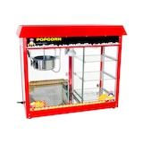 thumbnail of Royal Catering Popcornmaschine - 1820 W - 5 kg/h - beheizte Auslage - rot -