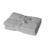 thumbnail of Handtuchserie im Set mit Schleife Marke Saunatuch 2er Set 80 x 200 cm Silber