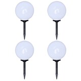 thumbnail of Lámparas de jardín para camino 4 uds con pica de tierra 30 cm