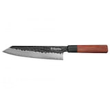 thumbnail of Couteau Sayuto Sequoia San Mai modèle chef 21cm brute de forge