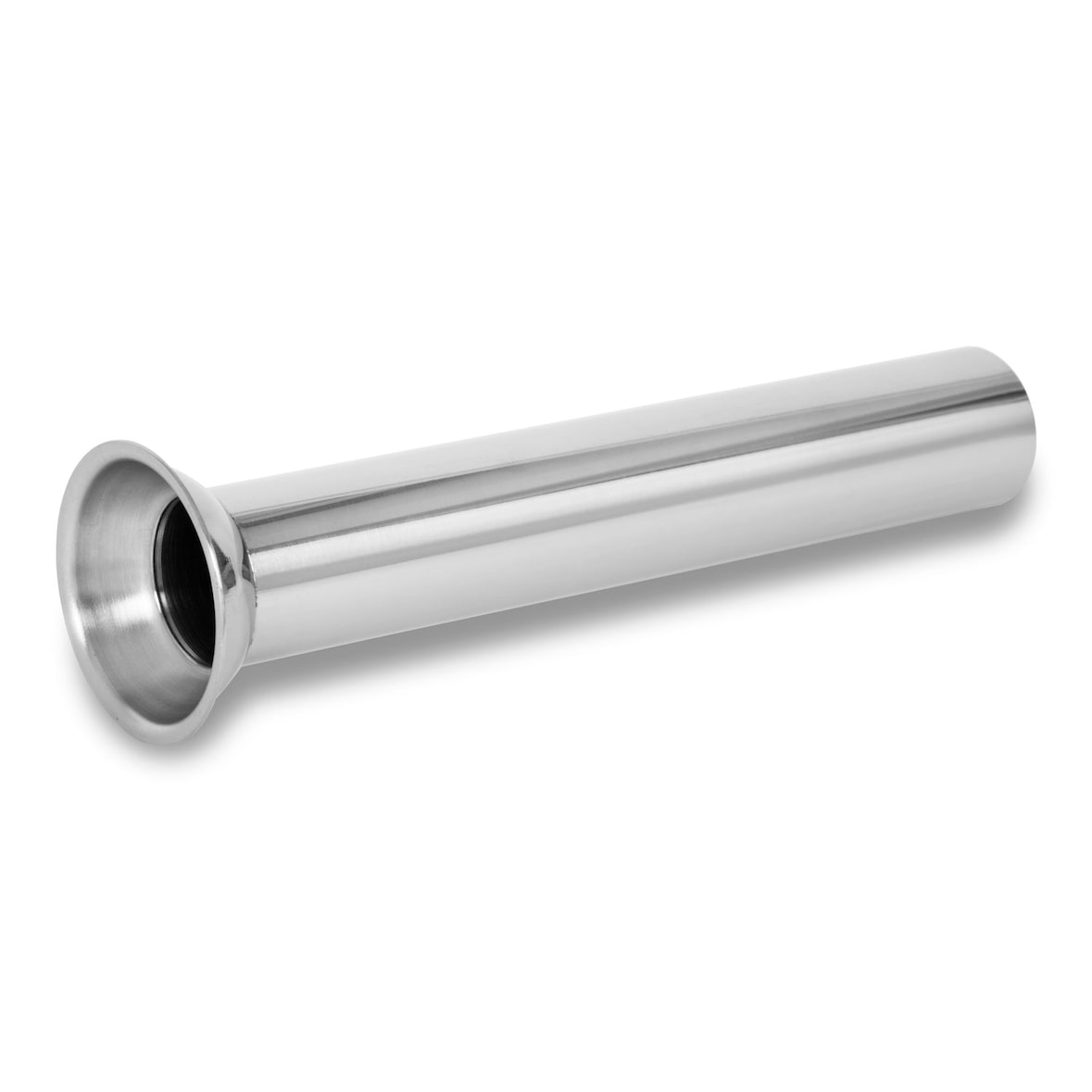 Vertes Füllrohr aus Edelstahl – Ersatzteil für Wurstfüller, 32 mm Rohr, 53 mm Flansch, 191 mm lang, rostfrei & spülmaschinenfest