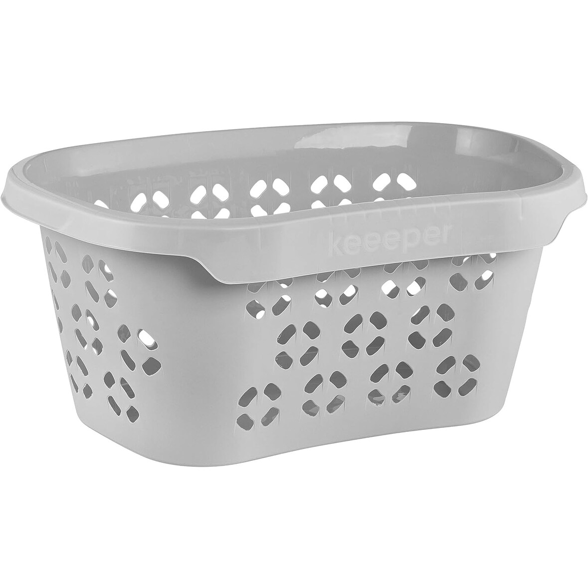 Keeeper - Wäschekorb 57,5x38x26,5 cm Nordic Grey